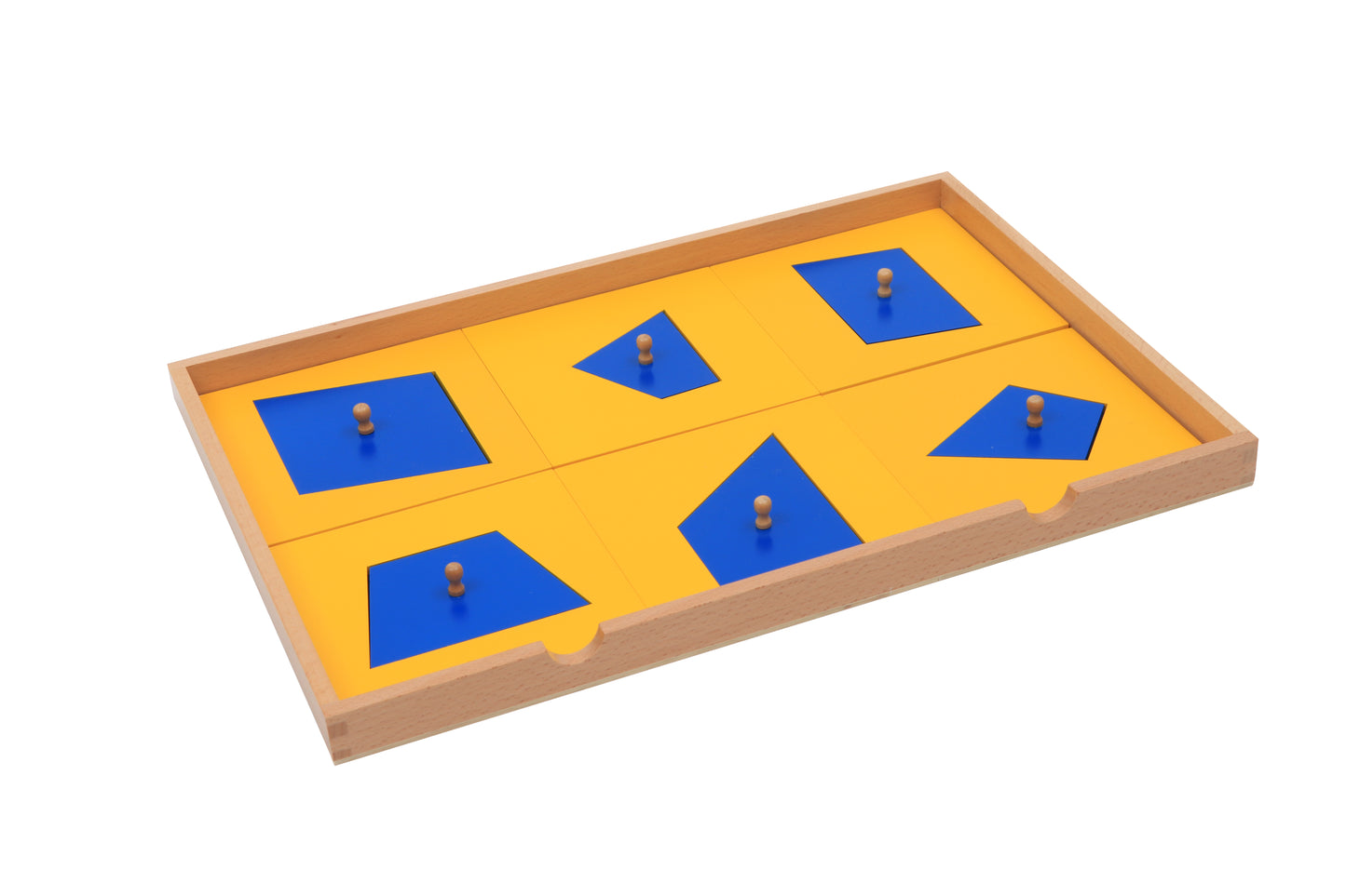Geometric Cabinet (Blue)