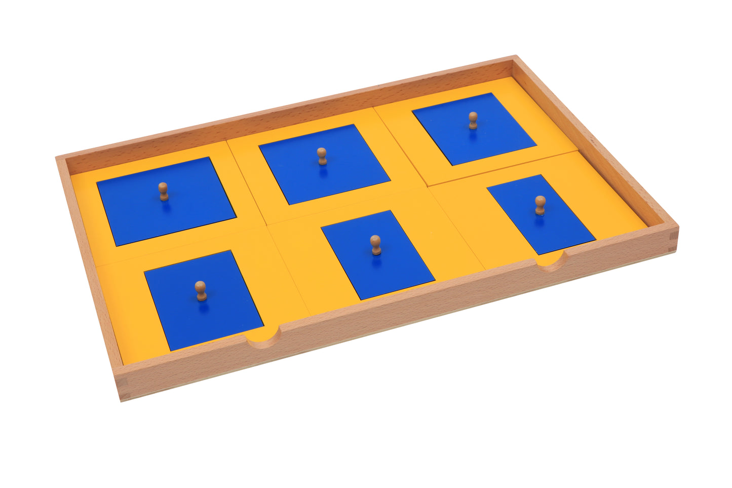 Geometric Cabinet (Blue)
