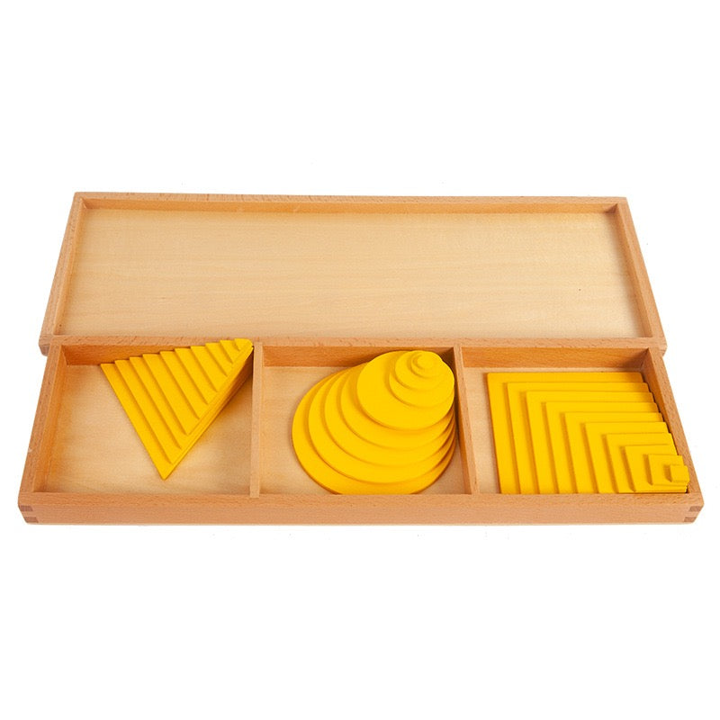 Wooden Circles & Triangles and Squares