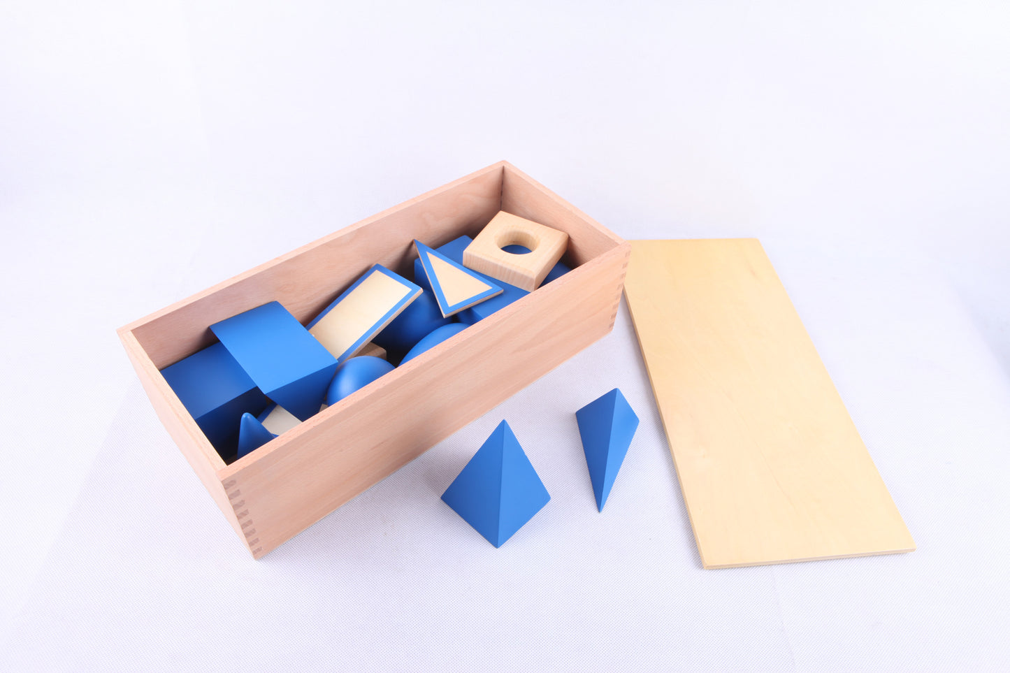 Geometric Solids with Stands,Base with box