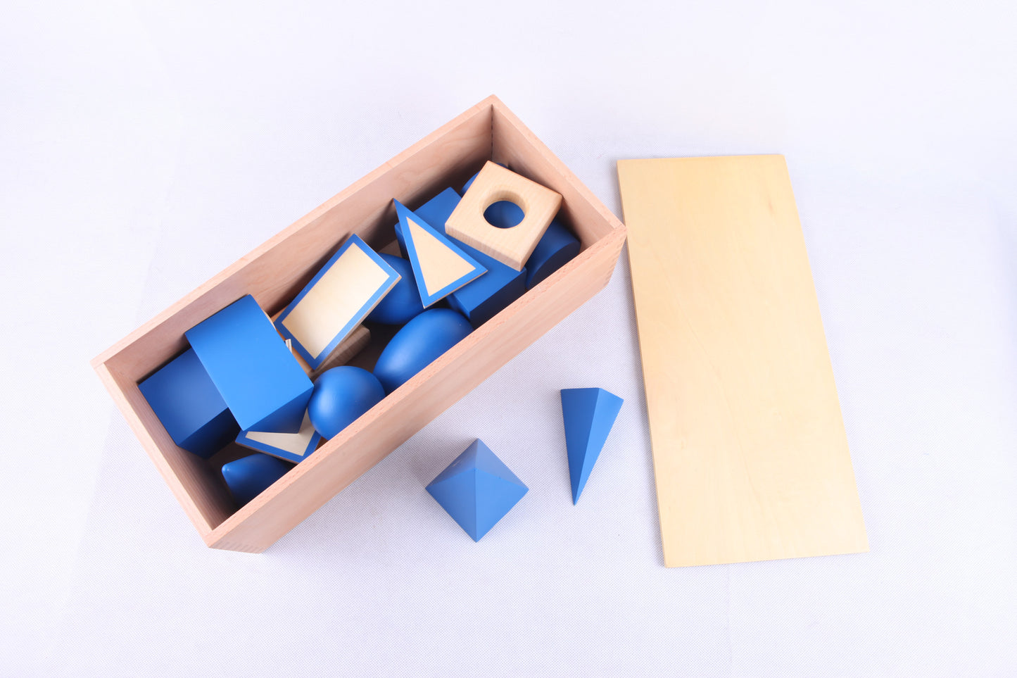 Geometric Solids with Stands,Base with box