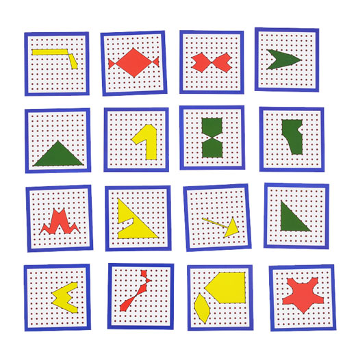 Big Geo Board with Rubber String