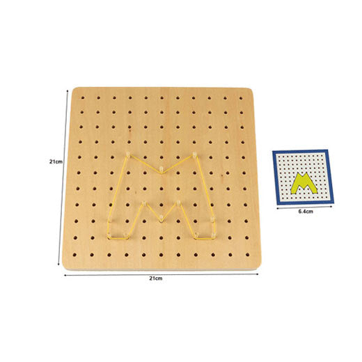 Big Geo Board with Rubber String