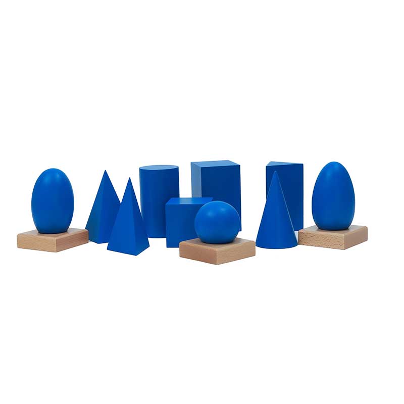 Geometric Solids with Stands,Base with box