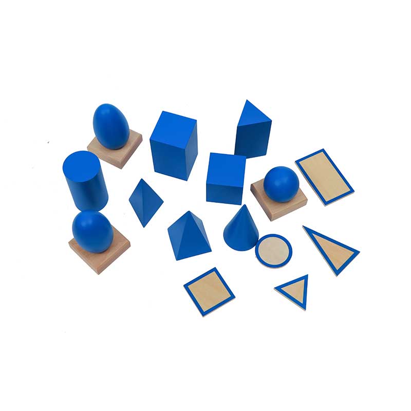 Geometric Solids with Stands,Base with box
