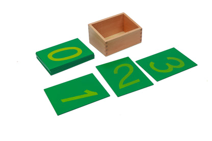 Sandpaper Numerals With Box-1