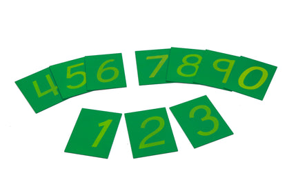 Sandpaper Numerals With Box-1