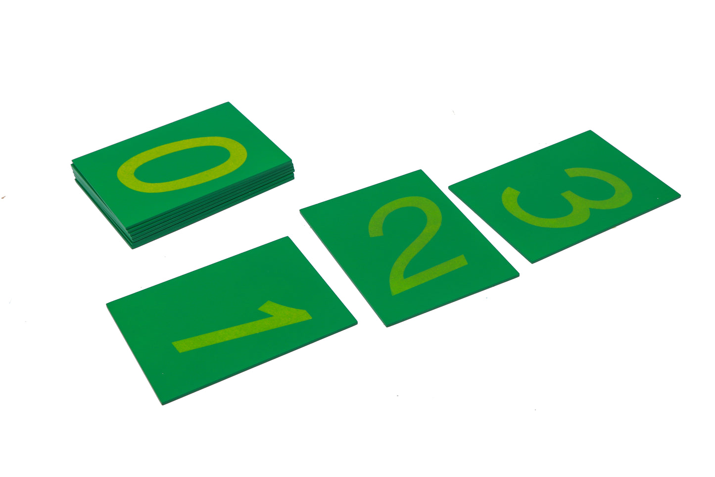 Sandpaper Numerals With Box-1