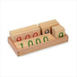 Small Wooden Number Cards With Box (1-1000)