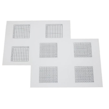 Hundred Board with control chart and cards