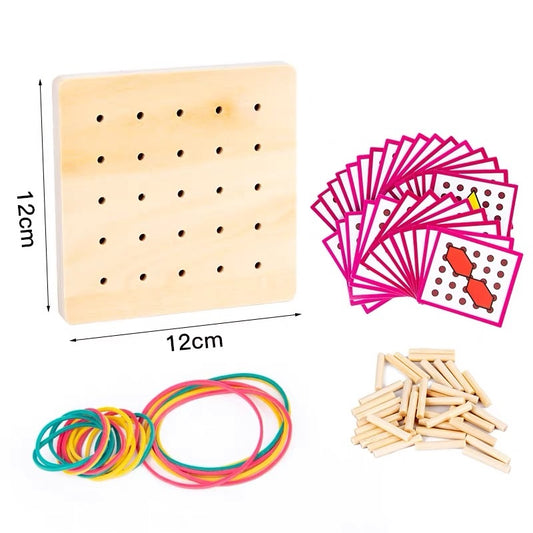 Small Geometric Board-with cards