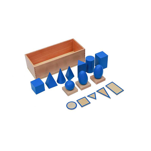 Geometric Solids with Stands,Base with box