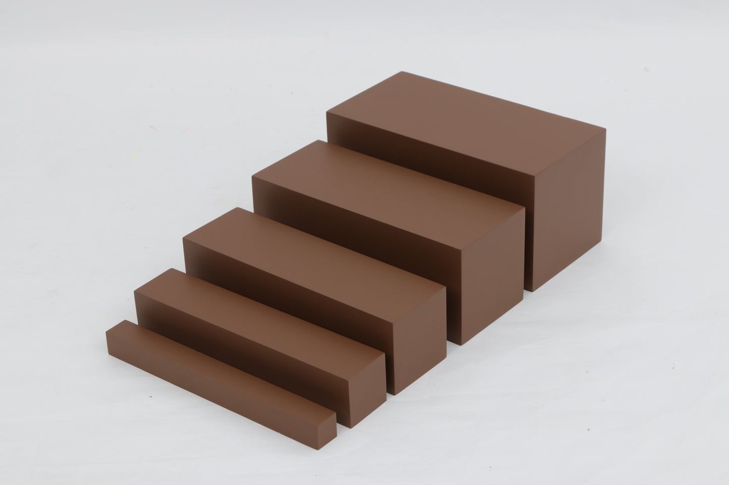 Mini pink tower/brown stair/number rods/red rods