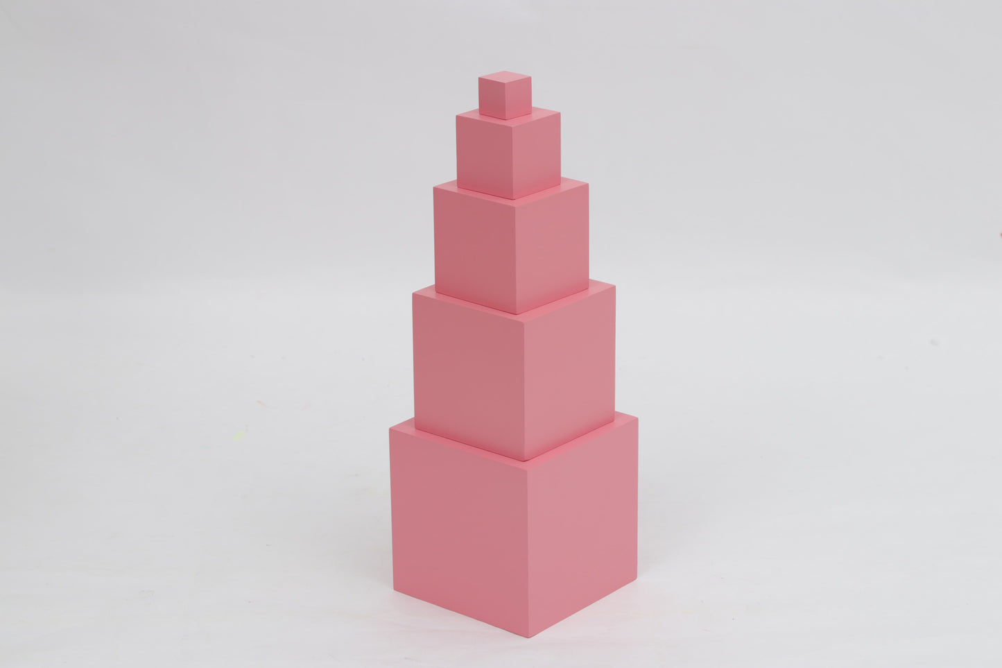 Mini pink tower/brown stair/number rods/red rods