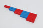 Mini pink tower/brown stair/number rods/red rods